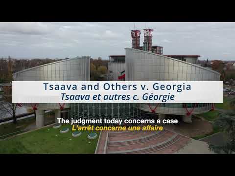 Video explainer on the case of Tsaava and Others v. Georgia