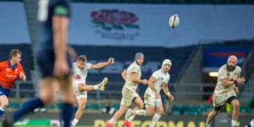 England Beats Georgia in Eight Nations Rugby Tournament