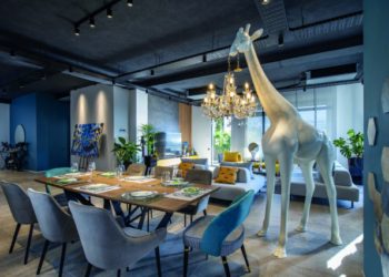 Loft-Style Minimalism by the Zurab Dvalishvili Studio