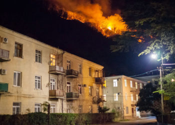 Sokhumi Rejects Tbilisi’s Help in Extinguishing Fires