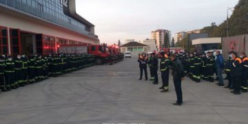 Georgian Firefighters Trying to Extinguish Fires at 7 Locations