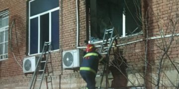 Firefighters Save Traumatology Center Patients in Tbilisi