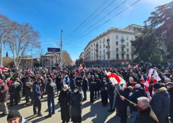 Opposition Holding ‘March for Freedom’ in Tbilisi