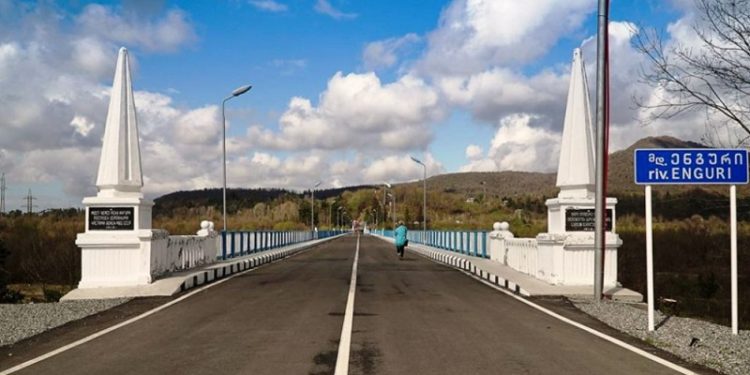 “Checkpoint” on Enguri Bridge Opens in Direction of Occupied Abkhazia