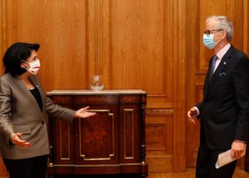 Georgian President Meets with Charles Michel’s Personal Representative Christian Danielsson