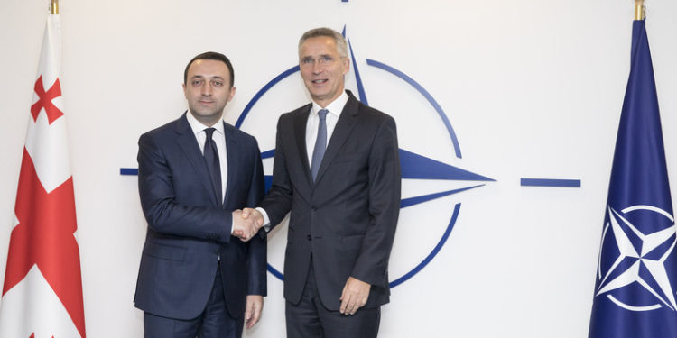Georgian PM, NATO Sec. General to Meet in Brussels