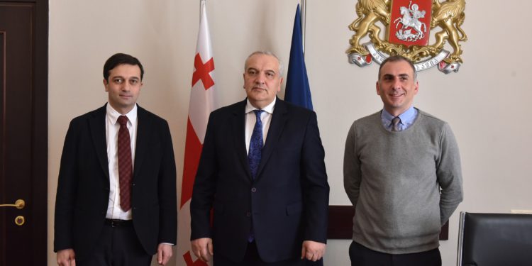 Deputy Chairman of Parliament Meets with Ambassador of Armenia to Georgia