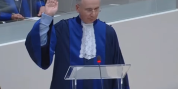 Gocha Lortkipanidze Took Oath In Hague Court