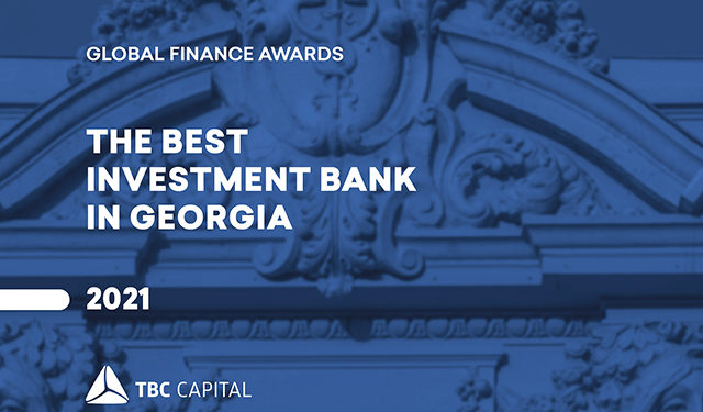 Global Finance Names TBC Capital the Best Investment Bank in Georgia