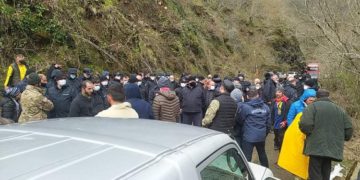 Citizens Continue to Protest against Construction of Namakhvani HPP