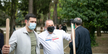 On Initiative of Embassy of Israel, Trees are planted in Arto Garden