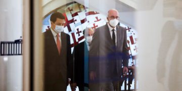 Meeting with Charles Michel in Georgian Parliament Ended