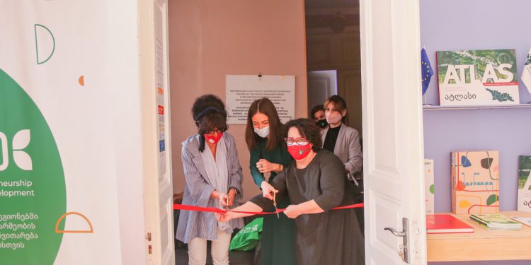 CENN & Society Biliki, with the Support of the EU Launched Innovative Knowledge Hub in Gori