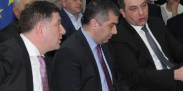 Davit Bakradze, Gigi Ugulava Leave European Georgia Party