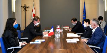 Tea Tsulukiani and French Ambassador Discuss Possibility of Cooperation in Field of Culture and Sports