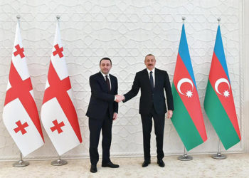 The Georgian PM and President of Azerbaijan discuss their two countries' strategic partnership.