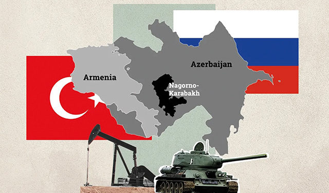 Turkey’s very vocal and active support of Azerbaijan cuts at the very essence of Russia’s role as a regional arbiter. Image source: gzeromedia.com