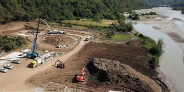 Our main demand is for ENKA to leave the Rioni Gorge and to terminate all agreements that have been signed with it. - Varlam Goletiani. Image source: Ipress.ge