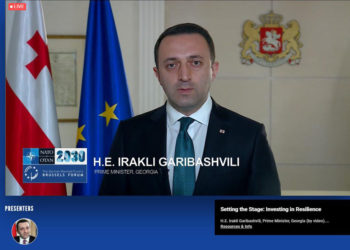 Georgian PM at Brussels Forum: We Hope NATO’s Open Door Policy will Continue Effectively