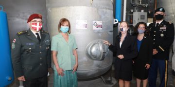 U.S. Government Donates an Oxygen-Generating Factory to Central Republican Hospital