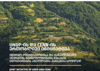 CENN and UNDP Start a New Joint Initiative