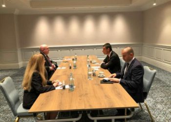 Giorgi Gakharia Meets with Philip Reeker