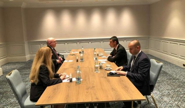 Giorgi Gakharia Meets with Philip Reeker