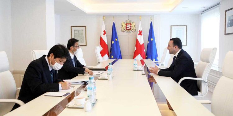 Georgian PM, Japanese Ambassador Discuss Bilateral Relations