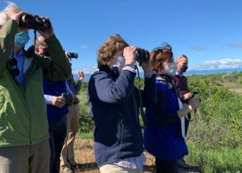 US Senators Jeanne Shaheen, Robert Portman Visit Occupation Line