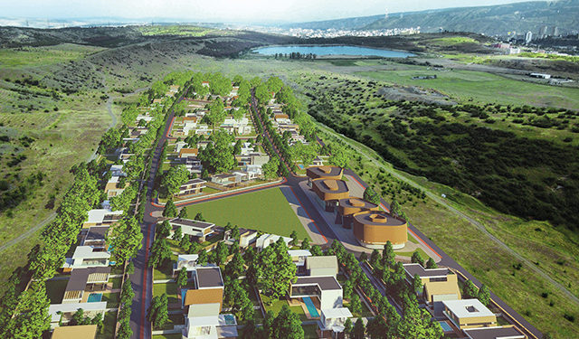 Lisi Topograph – a Modern Residential Area of Private Houses on the Shores of Lisi Lake