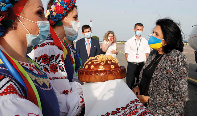 Presidents of Ukraine and Georgia Meet in Kyiv to Affirm Strong Relations