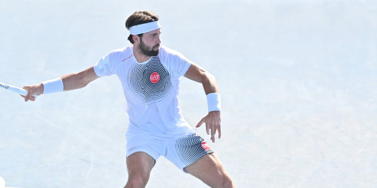Nikoloz Basilashvili Loses Tennis Tournament in Tokyo Olympics