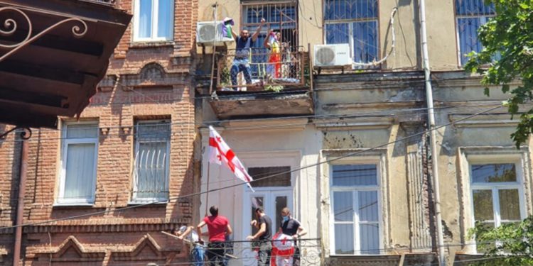 Homophobic Groups Break into Tbilisi Pride Office