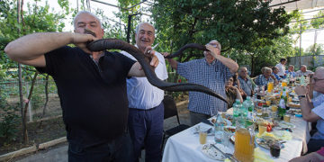 A Georgian feast. Photo by Tony Hanmer