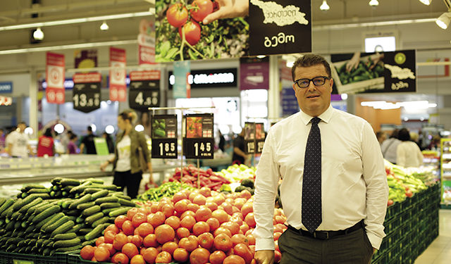 Christophe Orcet, Country Manager of Carrefour Georgia