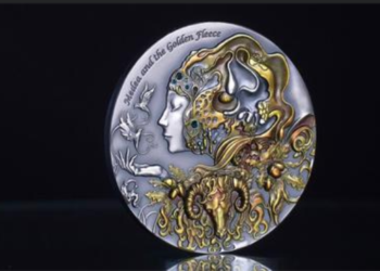 First Int’l Numismatic Project with Georgian Theme ‘Medea & Golden Fleece’