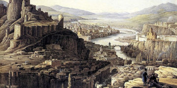 Shaped like a large amphitheater surrounded by mountains on three sides, invading the city was easier than setting up a long term presence.