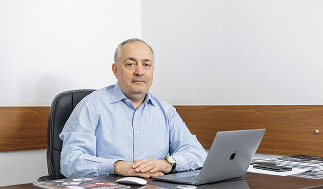 Founder of the Georgian Wine House, Zaza Kikabidze