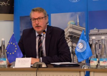 EU Amb: Good to See Zaza Gakheladze Returning to his Family