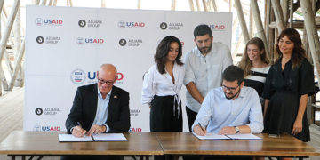 USAID/Georgia Mission Director Peter Wiebler and the directors of Adjara Group signed an MoU affirming their commitment to jointly advancing sustainable and inclusive economic development
