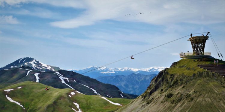 Longest Zip Line in Europe to be Arranged in Adjara, on Chirukhi Mountain