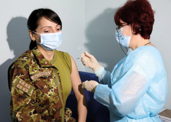 Mass Vaccination Center Set up in the Hualing Plaza Area
