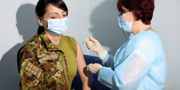 Mass Vaccination Center Set up in the Hualing Plaza Area
