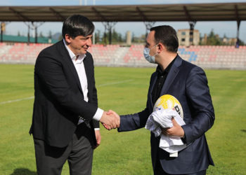 Ioseb Tkemaladze, Georgian Rugby Union President welcomes PM of Georgia