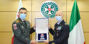 Italian Defense Forces Chief Visits Georgia
