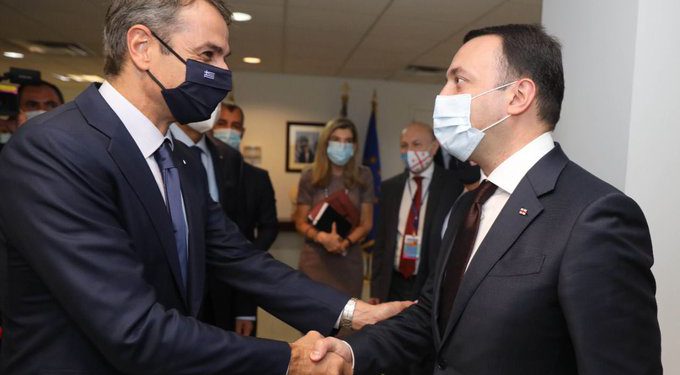 PM: I had Productive Conversation with PM of Greece about Georgian-Greek Cooperation