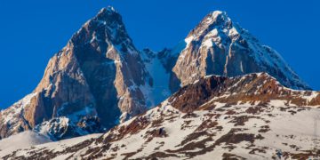 Search Operations Underway for Two Alpinists on Mount Ushba, Svaneti