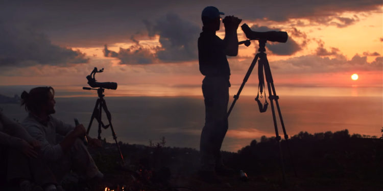 Ornithologists and Birdwatchers from all Over World Observe Birds in Adjara