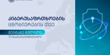 საქართველო კიბერუსაფრთხოების ცნობიერების ამაღლების თვეს აღნიშნავს