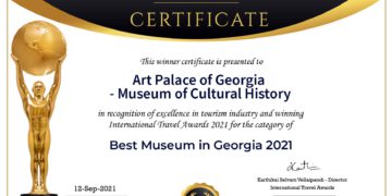 Georgian Arts Palace – Museum of Cultural History Named Best Museum 2021